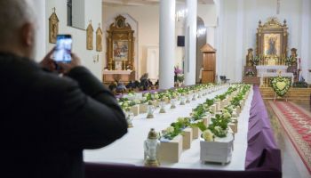 Pogrzeb dzieci nienarodzonych w Gończycach