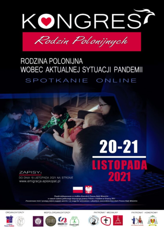 Kongres Rodzin Polonijnych plakat